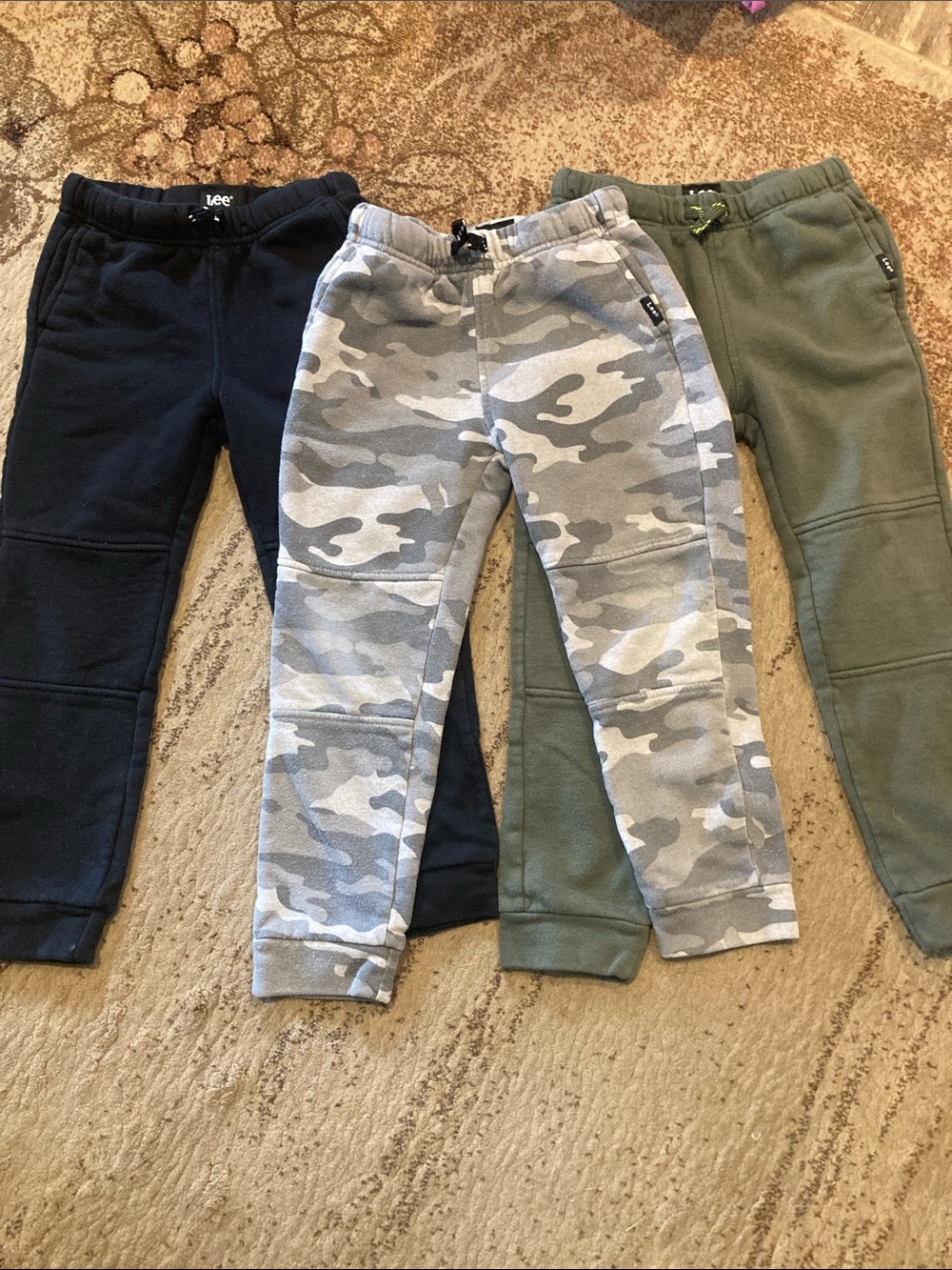 Lee Kids Jogger Pack - Black, Gray Camo & Olive